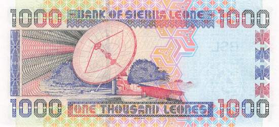 Sierra Leone p24a 1000 Leones 2002